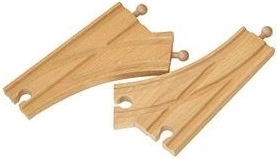 BABU wooden Y track 16 cm, 2 pcs