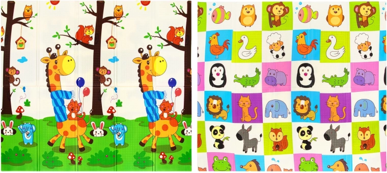 Dvipusis dizainas, kuris patinka vaikams