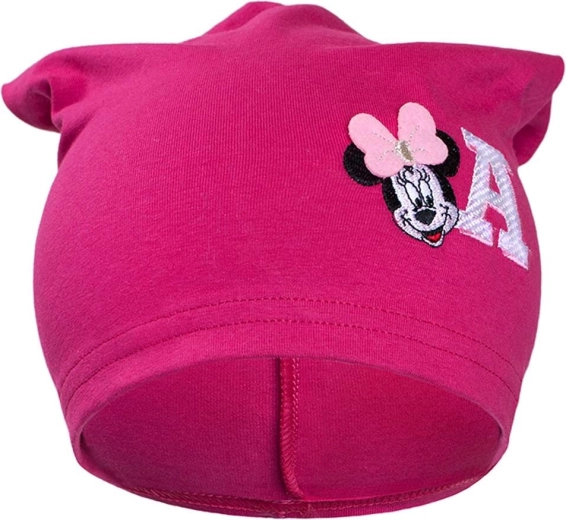 Autumn children's cap New Baby Minnie pink