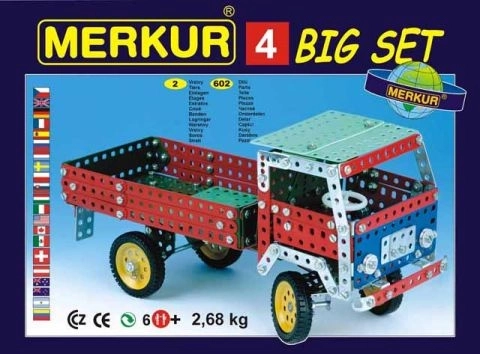 Konstruktorius Merkur 4 – 40 modelių