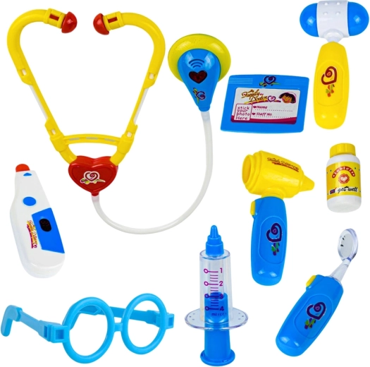 Realistiški įrankiai gydytojo vaidmenų žaidimams