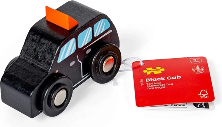 Medinis Londono taksi BIGJIGS TOYS
