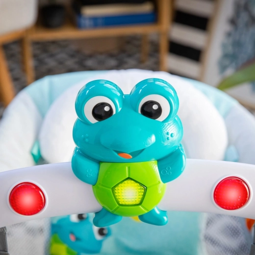 Priežasties ir pasekmės mokymasis su Baby-Activated režimu