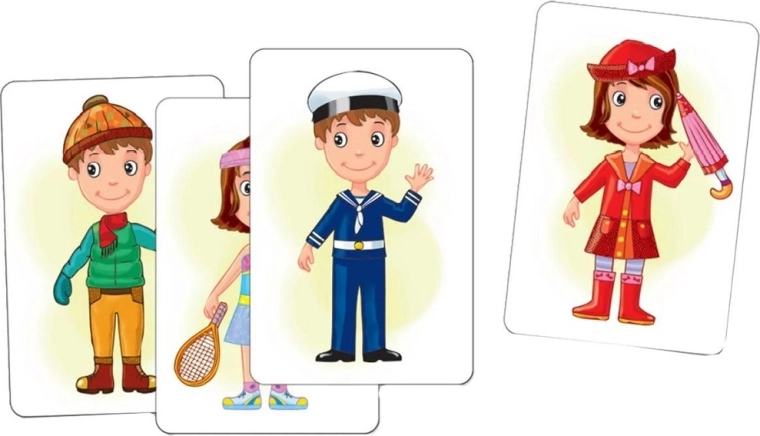 Dressing characters according to their imagination