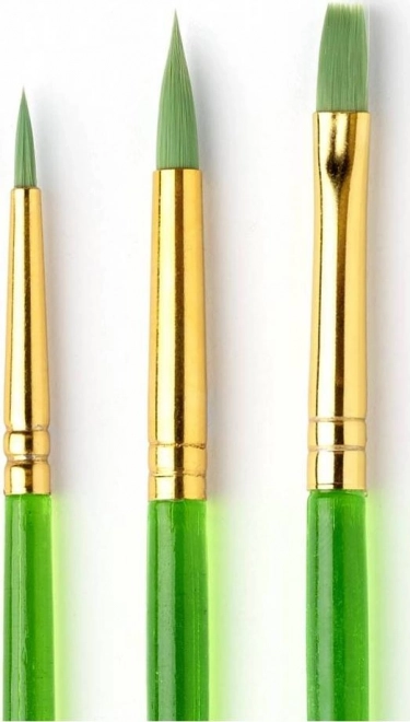 Face paint brushes - 3 pcs
