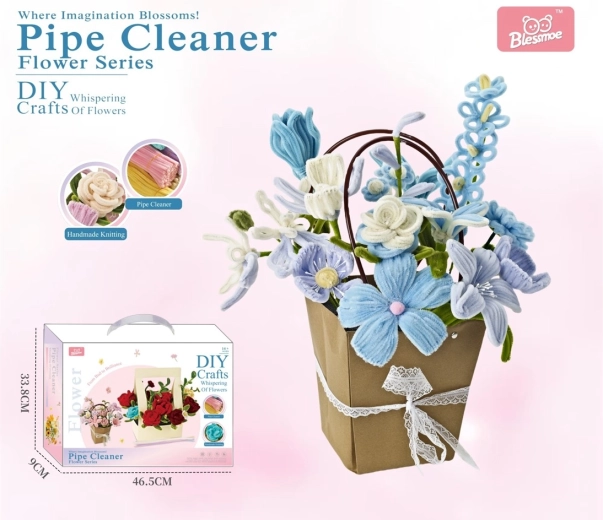 Creative DIY Flower Bouquet Craft Kit for Kids