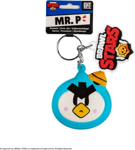 Squishy Keychain Brawl Stars Mr. P