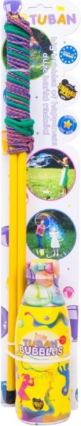 Tuban rinkinys milžiniškiems muilo burbulams „Akiniai“ + tirpalas 400 ml