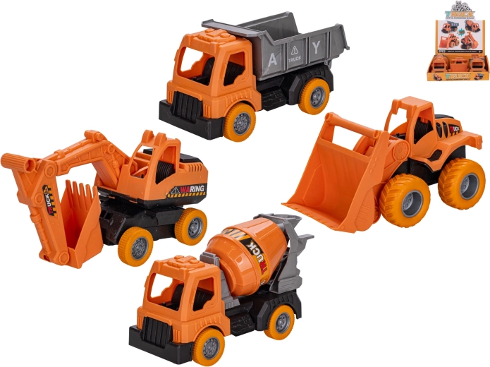 Statybinė mašina su inerciniu mechanizmu 16 cm