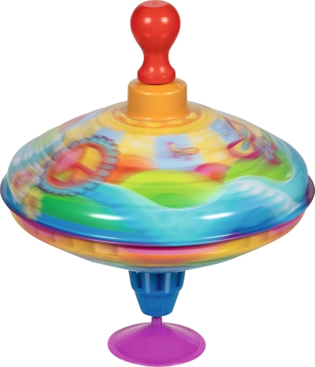 Goki metal humming top Sun swirl - 1 piece