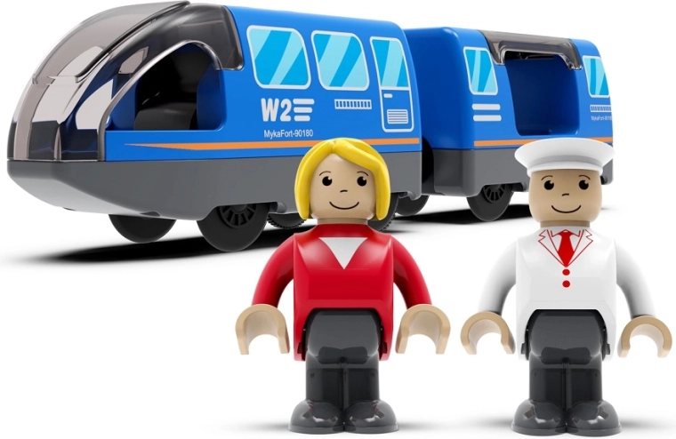 2Kids Toys elektrinis mėstský traukinys, mėlynas