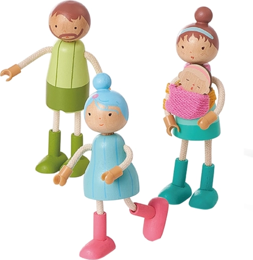 A family for play full of stories