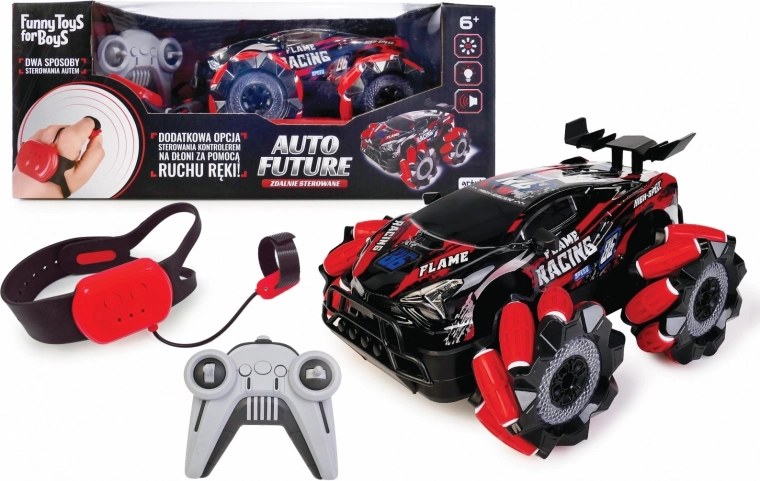 RC automobilis Future valdomas ranka