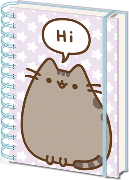 A5 užrašų bloknotas PUSHEEN, linijomis