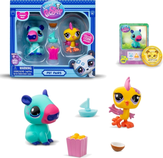 Hasbro Littlest Pet Shop Pet Jungle set of figures and accessories