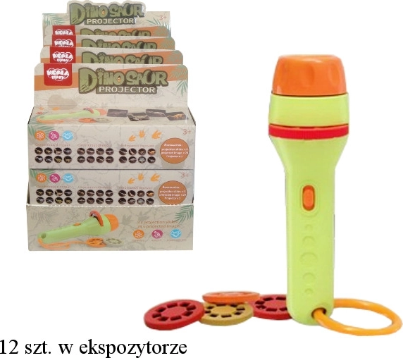 Kids' projector with dino images