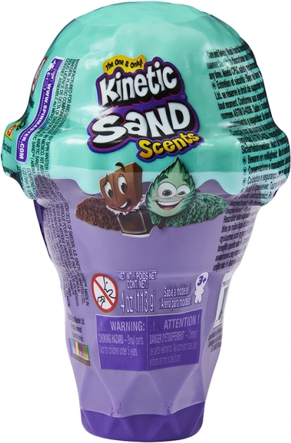 Kinetinis smėlis kvapniuose ledų rageliuose