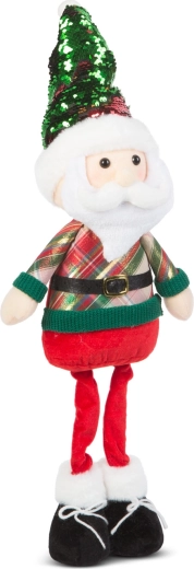 Standing Textile Saint Nicholas Christmas Figure