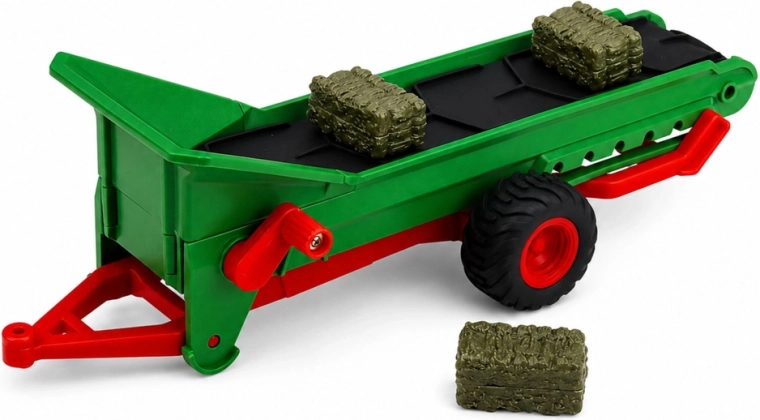Priekaba su transporteriu ir ryšuliais ūkio scenarijams
