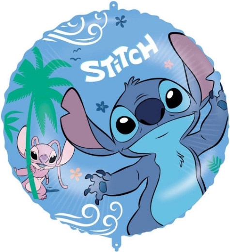 Folinis balionas STITCH & ANGEL DISNEY