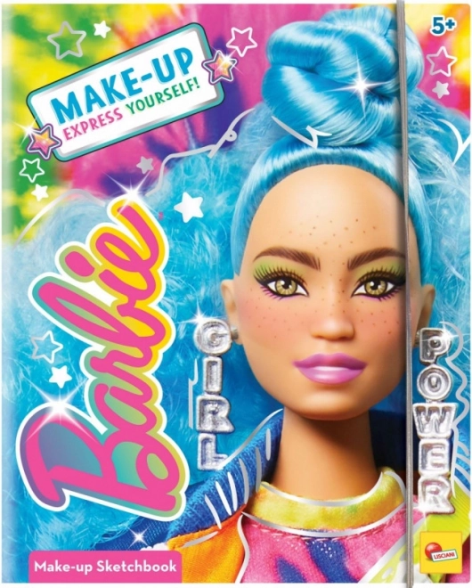 Barbie knygelė: makiažo menas
