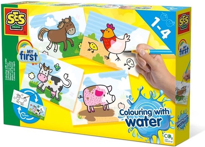 SES Creative My First tapymas vandeniu – ferma