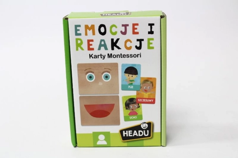 Headu Montessori žaidimas emocijos ir reakcijos (1–4 m.)