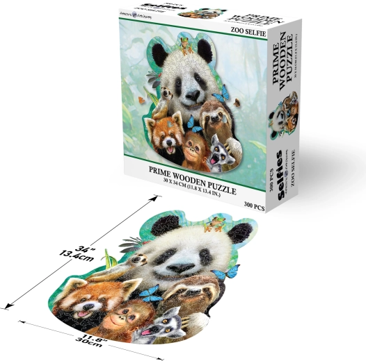 Medinės dėlionės Afrika 300 detalių PRIME 3D