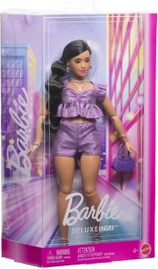 Barbie Deluxe modelis – violetiniai šortai
