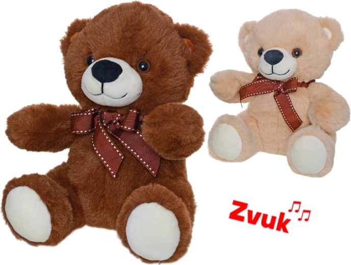 Pliušinis meškiukas su garsais 20 cm