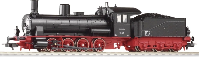 Piko garvežys BR 55 G 7.1 su DR tenderiu, III epocha, H0