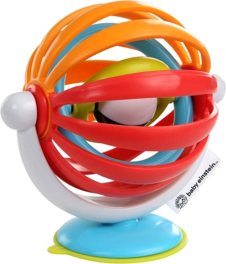 Baby Einstein Sticky Spinner žaislas su siurbtuku kūdikiams nuo 3 mėn.