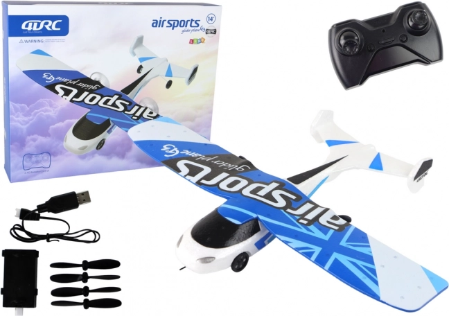 R/C 4D-G3 Plane Lights White Blue