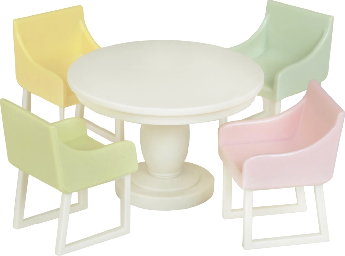 Dining Set for Lundby Dollhouse
