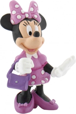 Minnie Mouse Figurine with Handbag