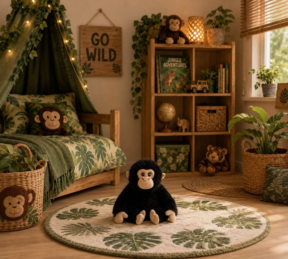 Eco-friendly plush toy made from recycled materials