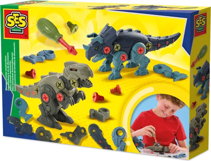 Dinozaurų konstruktorius – susirink T‑reksą ir Triceratopsą