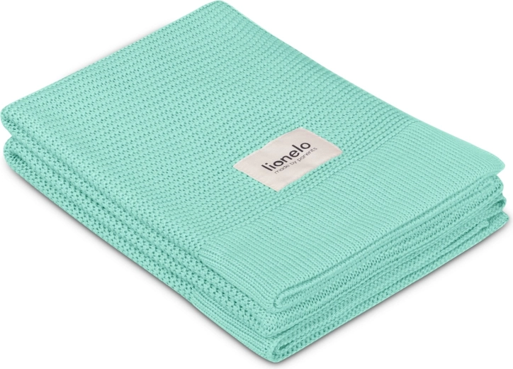 Soft Bamboo Blanket Green Mint Lionelo