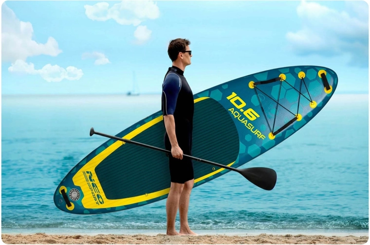Non‑slip EVA pad and easy carrying