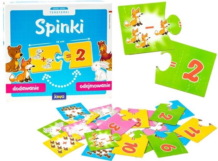 JAWA educational game SPINKI – addition and subtraction