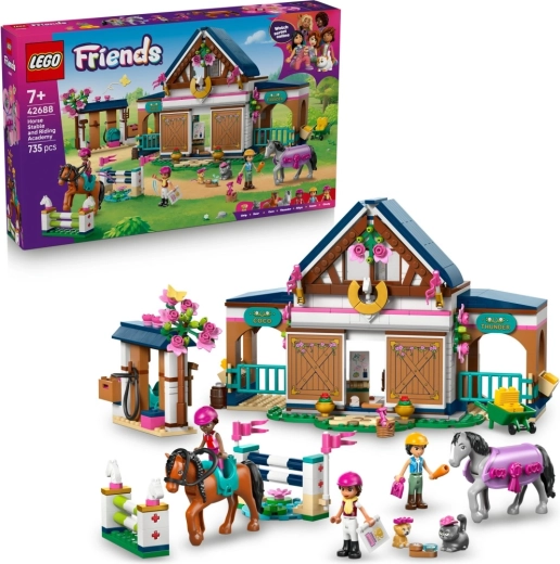 LEGO Friends žirgų arklidė ir jojimo akademija