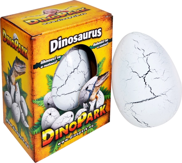 Dinoworld išsiritantis ir augantis dinozauras JUMBO dėžutėje