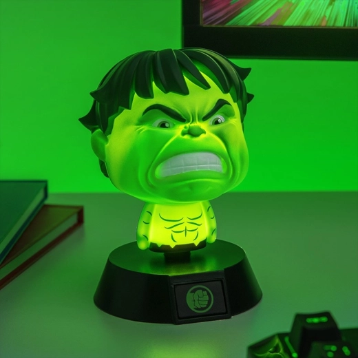 Marvel Hulk Icon Light lemputė