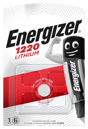 Ličio sagos tipo baterija Energizer CR1220 3 V