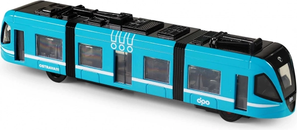 Metalinė moderni tramvajaus replika DPO Ostrava 23 cm