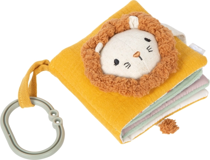 Small foot fabric book Lion Cub for hanging