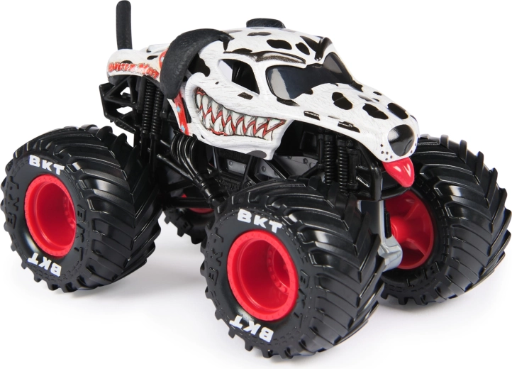 Large rubber wheels for action driving