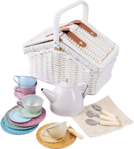 Jabadabado tea set with picnic basket
