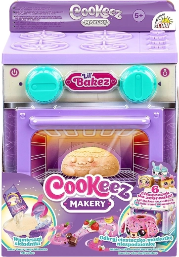 Kūrybinis rinkinys COOKEEZ MAKERY – stebuklinga orkaitė pliušiniams žaisliukams „kepti“