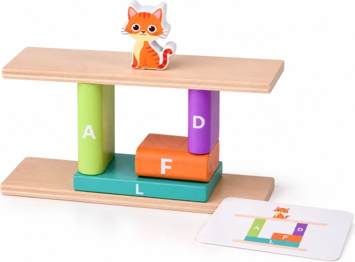 A balancing challenge for little builders